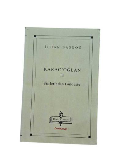 KARAC'OĞLAN II ŞİİRLERDEN GÜLDESTE - 0