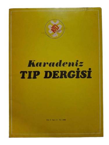 KARADENİZ TIP DERGİSİ CİLT:3 SAYI:4 YIL:1990 - 0