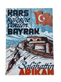 KARS KALESİNE ÇEKİLEN BAYRAK
