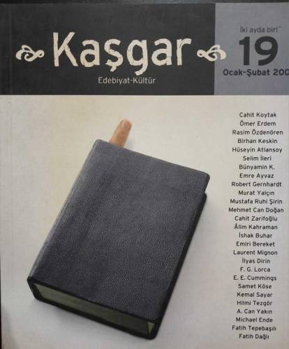 KAŞGAR EDEBİYAT KÜLTÜR SAYI:19 OCAK ŞUBAT 2001 - 0