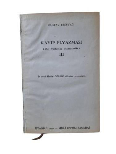 KAYIP ELYAZMASI III (3) - 0