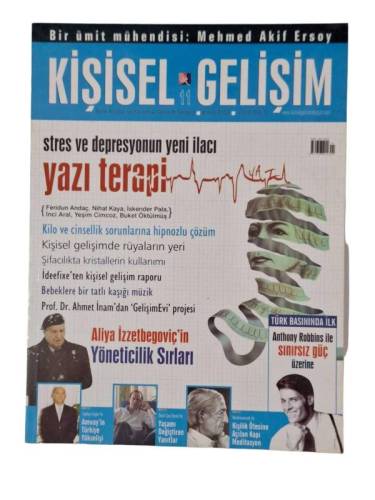 KİŞİSEL GELİŞİM AYLIK KİŞİSEL VE KURUMSAL GELİŞİM DERGİSİ ARALIK 2003 SAYI:11 ( ALİYE İZZETBEGOVİÇ'İN LİDERLİK SIRLARI - YAZI TERAPİ ) - 0