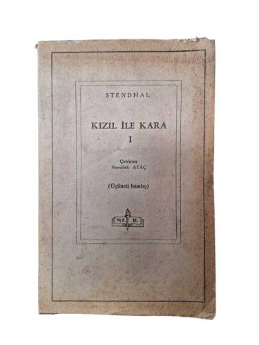 KIZIL İLE KARA 1. CİLT - 0