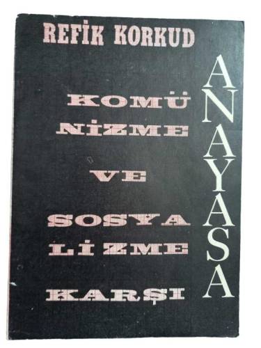 KOMÜNİZME VE SOSYALİZME KARŞI ANAYASA - 0