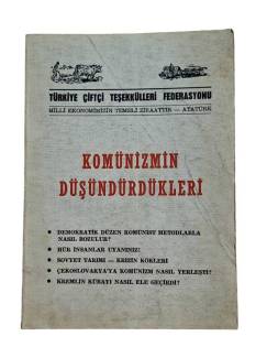 KOMÜNİZMİN DÜŞÜNDÜRDÜKLERİ