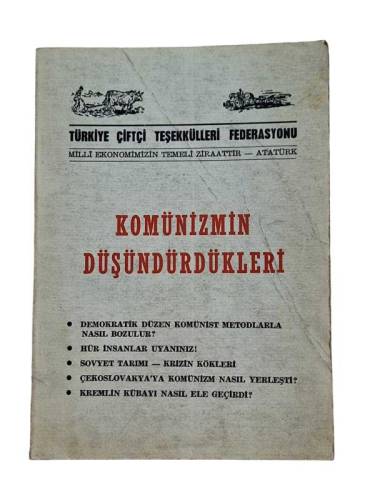 KOMÜNİZMİN DÜŞÜNDÜRDÜKLERİ - 0