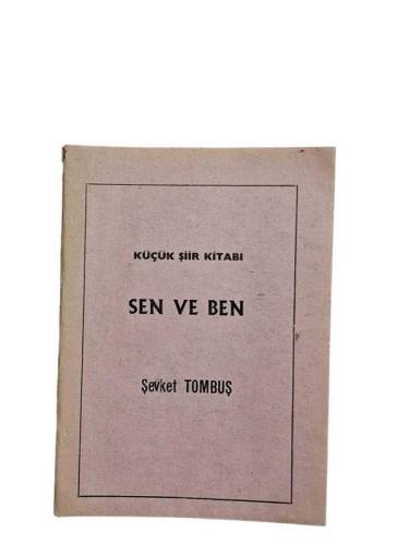KÜÇÜK ŞİİR KİTABI SEN VE BEN - 0