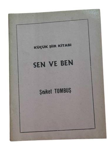 KÜÇÜK ŞİİR KİTABI SEN VE BEN - 0