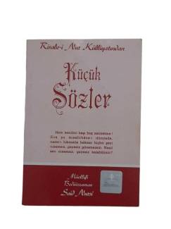 KÜÇÜK SÖZLER RİSALE-İ NUR KÜLLİYATI'NDAN (CEP BOY)