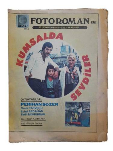 KUMSALDA SEVDİLER / PERİHAN SÖZEN - ÖMER PAPUÇÇU (DÜNYA SAYI:3 / FOTOROMAN EKİ) - 0