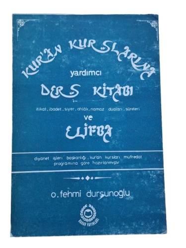 KUR'AN KURSLARINA YARDIMCI DERS KİTABI VE ELİFBA - 0