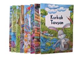 LİMON KİTAP 8 KİTAP (GECE PERİSİ, MAVİ KEDİ, RÜZGARIN YOLCULUĞU, YAVRU GEYİK, AĞLAYAN KİTAPLAR, KORKAK TAVŞAN, ÇİRKİN YAVRU, AY'IN İÇİNDEKİ ADAM)