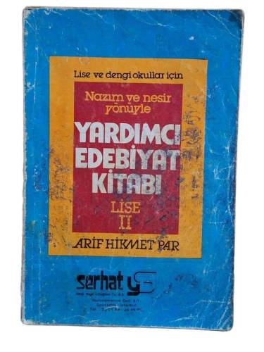 LİSE VE DENGİ OKULLAR İÇİN NAZIM VE NESİR YÖNÜYLE YARDIMCI EDEBİYAT KİTABI LİSE 2 - 0