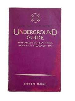 LONDON TRANSPORT UNDERGROUND GUIDE
