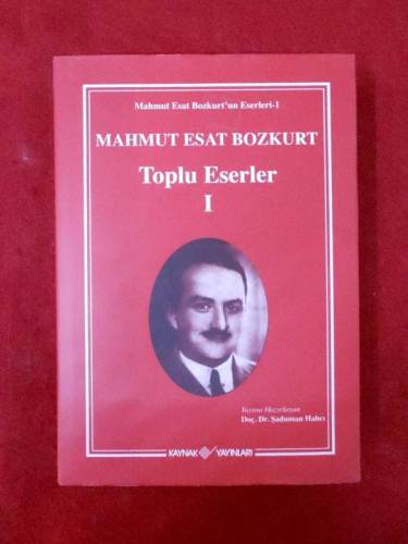 MAHMUT ESAT BOZKURT TOPLU ESERLER - 4 CİLT TAKIM - CİLTLİ, ŞÖMİZLİ - 0
