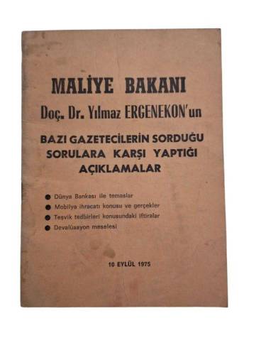 MALİYE BAKANI YILMAZ ERGENEKONUN BAZI GAZETECİLERİN SORDUĞU SORULARA KARŞI YAPTIĞI AÇIKLAMALAR - 0