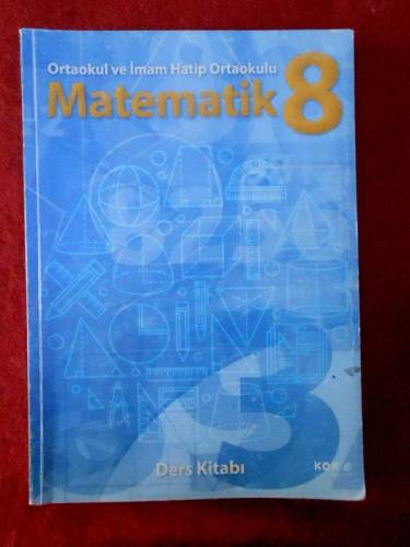 MATEMATİK 8 ORTAOKUL VE İMAM HATİP ORTAOKULU DERS KİTABI - 0