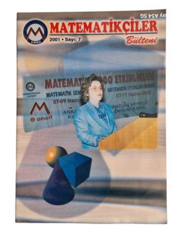 MATEMATİKÇİLER BÜLTENİ SAYI 7 2001 - 0