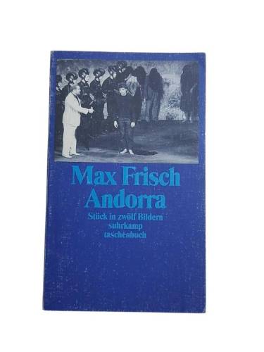 MAX FRİSCH ANDORRA STÜCK İN ZWÖLF BİLDERN SUHRKAMP TASCHENBUCH - 0