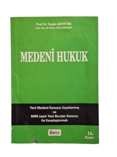 MEDENİ HUKUK - 16. BASKI - 0