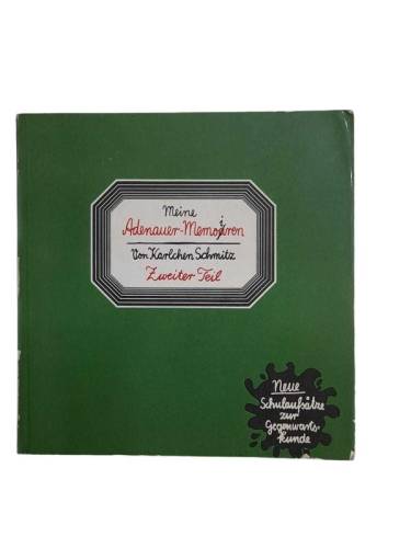 MEİNE ADENAUER-MEMOİREN / II.TEİL - 0