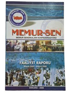 MEMUR-SEN FAALİYET RAPORU MAYIS 2005 - MAYIS 2006