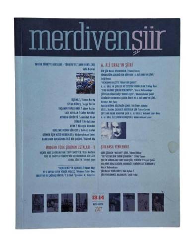 MERDİVEN ŞİİR 13-14 MAYIS AĞUSTOS 2007 - 0
