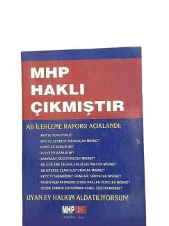 MHP HAKLI ÇIKMIŞTIR
