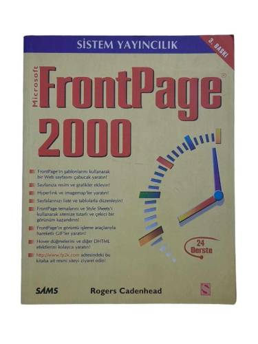 MİCROSOFT FRONTPAGE 2000 (24 DERSTE ) 3. BASKI - 0