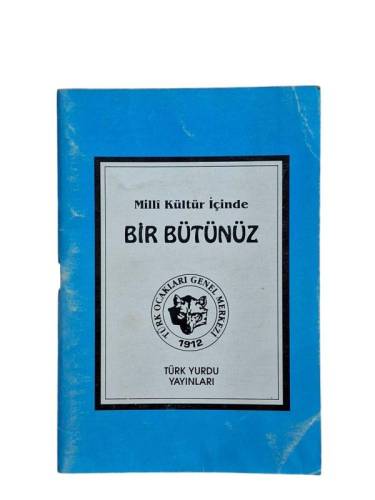 MİLLİ KÜLTÜR İÇİNDE BİR BÜTÜNÜZ - 0