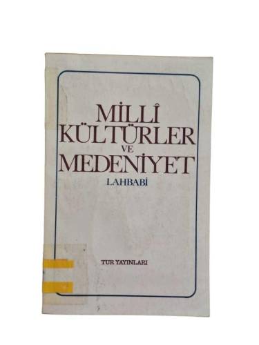 MİLLİ KÜLTÜRLER VE MEDENİYET - 0