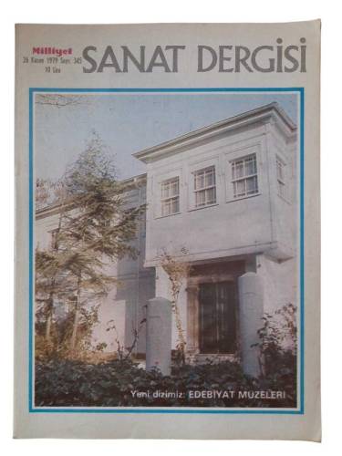 MİLLİYET SANAT DERGİSİ SAYI: 345 - 26 KASIM 1979 EDEBİYAT MÜZELERİ - 0