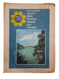 MİLLİYET TURİZM REHBERİ KASTAMONU AMASYA ORDU TRABZON GİRESUN RİZE ERZURUM / BORABAY GÖLÜ
