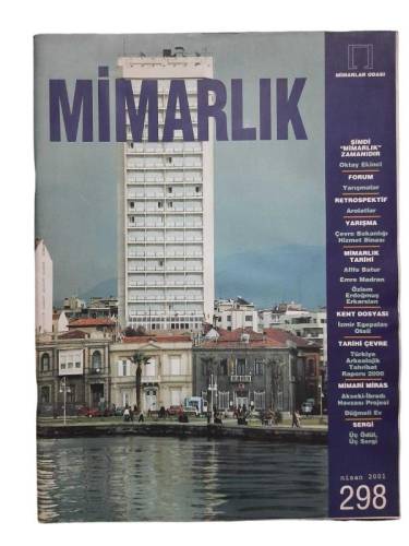 MİMARLIK NİSAN 2001 SAYI:298 - 0