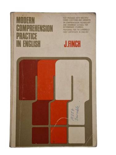 MODERN COMPREHENSION PRACTICE IN ENGLISH - 0