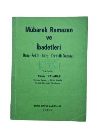 MÜBAREK RAMAZAN VE İBADETLERİ - 0