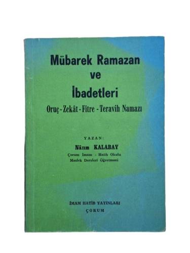 MÜBAREK RAMAZAN VE İBADETLERİ ( ORUÇ-ZEKAT-FİTRE-TERAVİH NAMAZI ) - 0