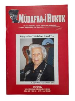 MÜDAFAA-İ HUKUK-ATATÜRKÇÜ ''MİLLİ EGEMENLİK VE BAĞIMSIZLIK'' DERGİSİ 6 SAYI