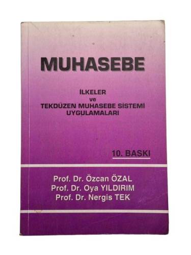 MUHASEBE İLKELER VE TEKDÜZEN MUHASEBE SİSTEMİ UYGULAMALARI - 0