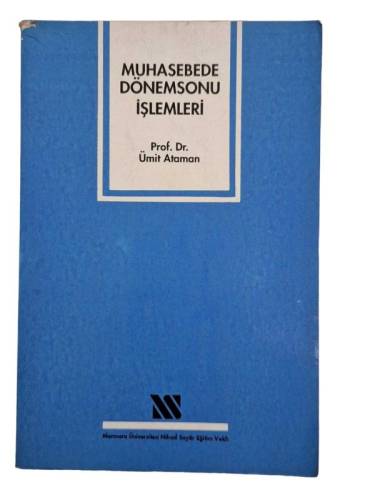 MUHASEBEDE DÖNEMSONU İŞLEMLERİ - 0