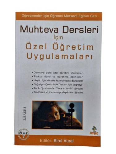 MUHTEVA DERSLERİ İÇİN ÖZEL ÖĞRETİM UYGULAMALARI - 0