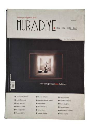 MURADİYE EĞİTİM BİLİM KÜLTÜR SANAT YIL:5 SAYI:19 YAZ 2009 - 0