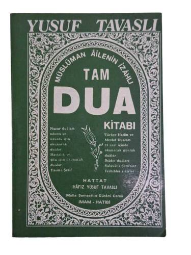 MÜSLÜMAN AİLENİN İZAHLI TAM DUA KİTABI - 0