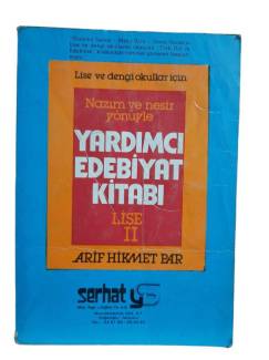 NAZIM VE NESİR YÖNÜYLE YARDIMCI EDEBİYAT KİTABI LİSE 2