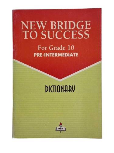 NEW BRIDGE TO SUCCESS FOR GRADE 10 PRE-INTERMEDIATE DİCTİONARY - 0