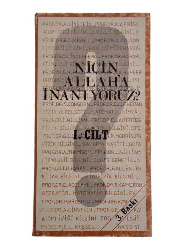 NİÇİN ALLAH'A İNANIYORUZ 1.CİLT - 0