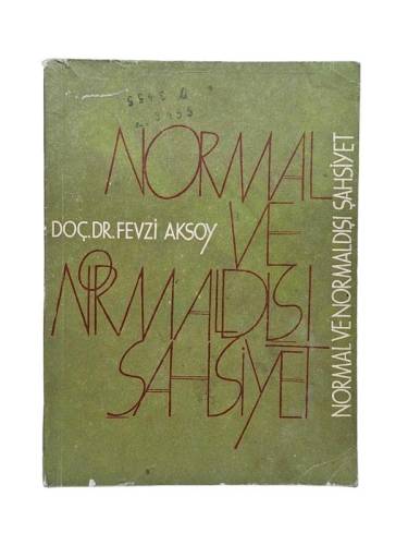 NORMAL VE NORMALDIŞI ŞAHSİYET VE EEG KONTROLLERİ - 0