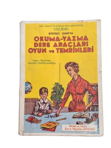 OKUMA- YAZMA DERS ARAÇLARI OYUN VE TEMRİNLERİ- BİRİNCİ SINIFTA - 0