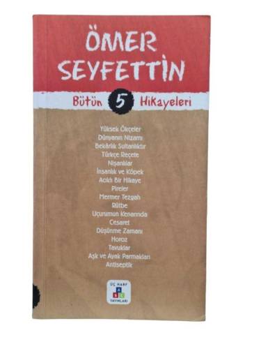ÖMER SEYFETTİN BÜTÜN HİKAYELERİ 5 - 0