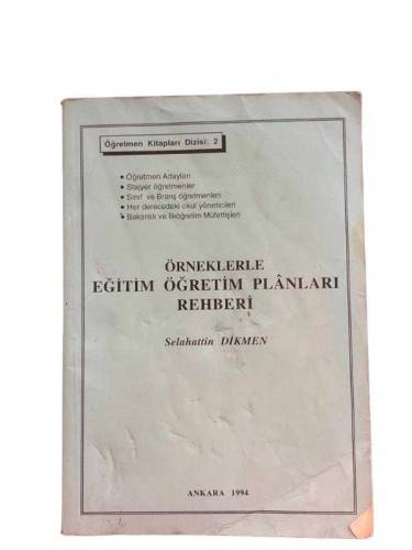 ÖRNEKLERLE EĞİTİM ÖĞRETİM PLANLARI REHBERİ - 0